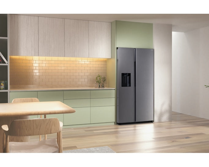 Samsung Series 6 SpaceMax™ American-Style Smart Fridge Freezer - Silver | RS70F64KETEU