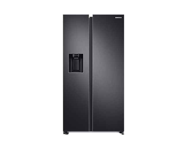 Samsung Series 8 634L American Style Fridge Freezer with SpaceMax™ Technology - Black || RS68CG853EB1EU