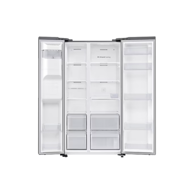 Samsung American Style Fridge Freezer with SpaceMax™ Technology Plumbed - Inox | RS65DG5403S9EU