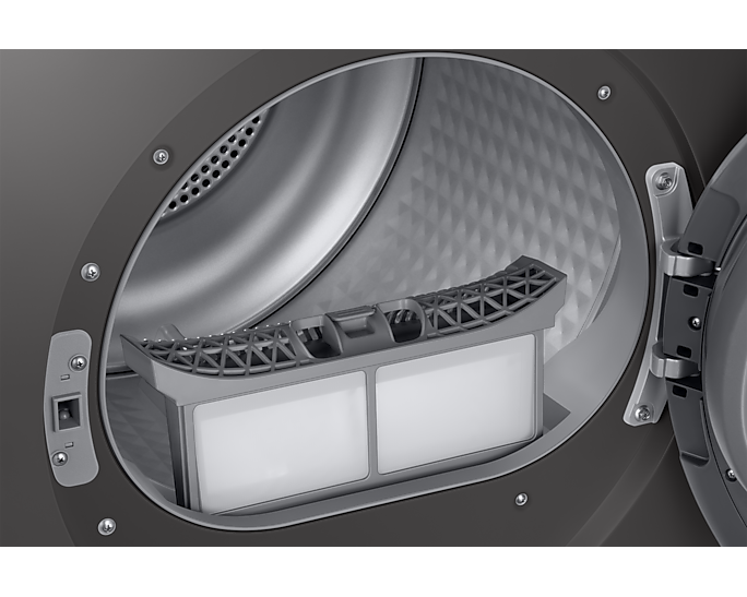 Samsung Series 5 Heat Pump Tumble Dryer with OptimalDry™, 9kg - Graphite | DV90TA040AN/EU