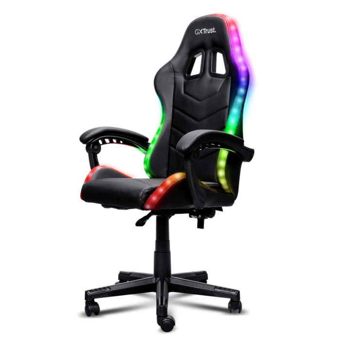 Trust GXT 704 Roniq RGB Gaming Chair - Black | T25979