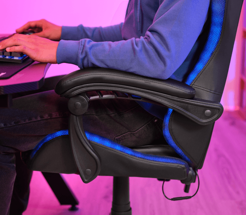 Trust GXT 704 Roniq RGB Gaming Chair - Black | T25979