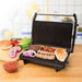 QUEST Griddles & Grill Pans Quest Compact Panini Grill - Black/Silver | 34340 IRWINS MEGASTORE