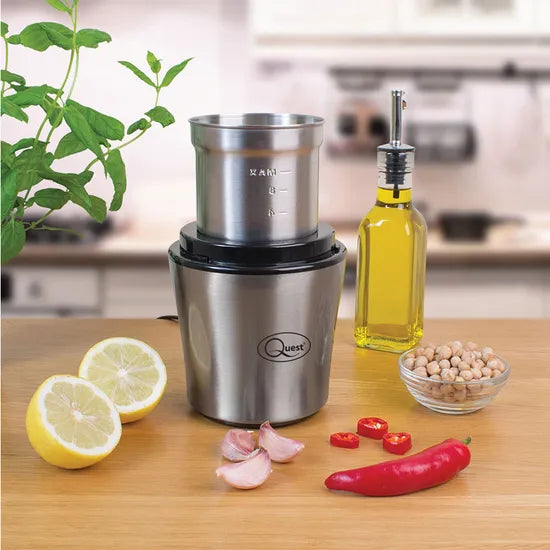 QUEST Electric Wet & Dry Grinder - Silver | 34170