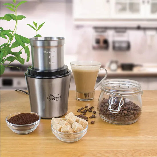 QUEST Electric Wet & Dry Grinder - Silver | 34170