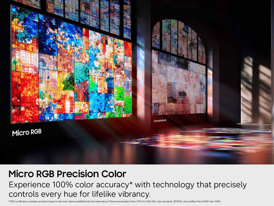 Samsung 55" Micro RGB R85H 4K Vision AI Smart TV (2026) | MRE55R85HAUXXU