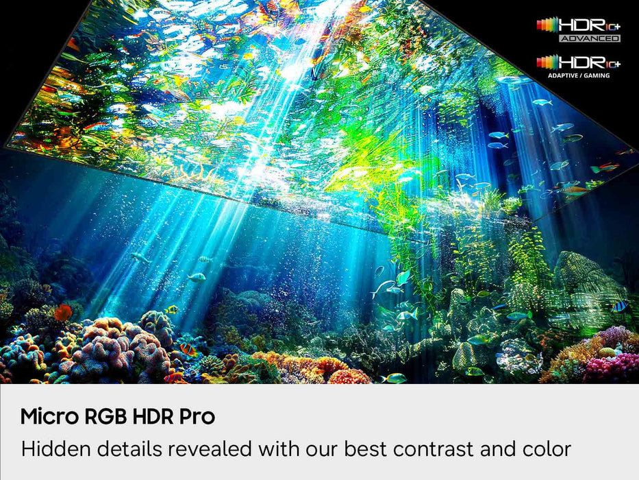 Samsung 65" Micro RGB R95H 4K Glare Free Vision AI Smart TV (2026) | MRE65R95HATXXU
