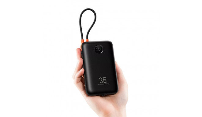 VEGER K2 20000mAH Powerbank with Built-in Cables Type C / Lightning - Black | W2068