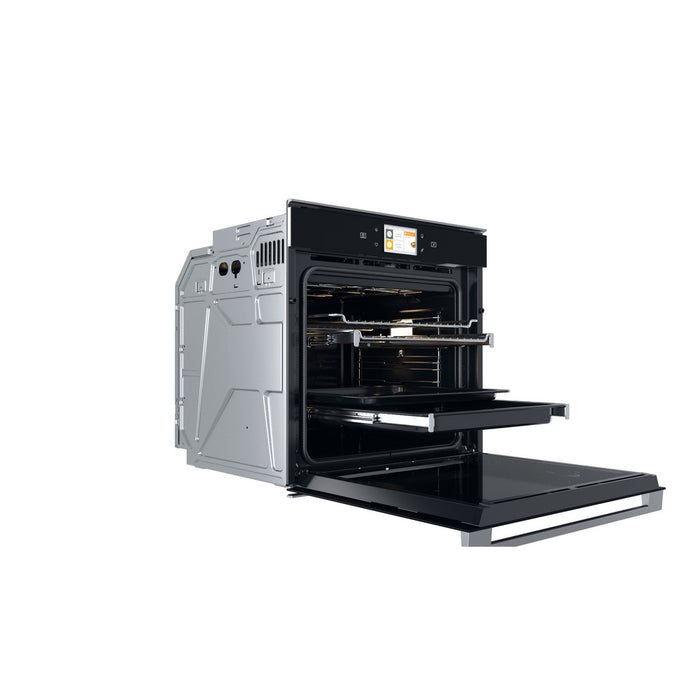 WHIRLPOOL Oven *OPEN BOX* Whirlpool W Collection Pyrolytic Electric Oven with 6th Sense - Black | W11 OM1 4MS2 P IRWINS MEGASTORE