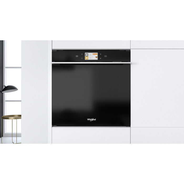 WHIRLPOOL Oven *OPEN BOX* Whirlpool W Collection Pyrolytic Electric Oven with 6th Sense - Black | W11 OM1 4MS2 P IRWINS MEGASTORE