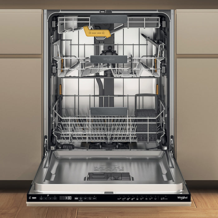 Whirlpool 15 Place Setting Integrated Dishwasher with 6thSense Technology | W8IB15M6LUK