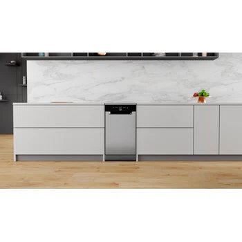 Whirlpool Slimline  Freestanding Dishwasher - Inox || WF9E2B19XUK