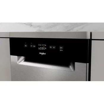 Whirlpool Slimline  Freestanding Dishwasher - Inox || WF9E2B19XUK