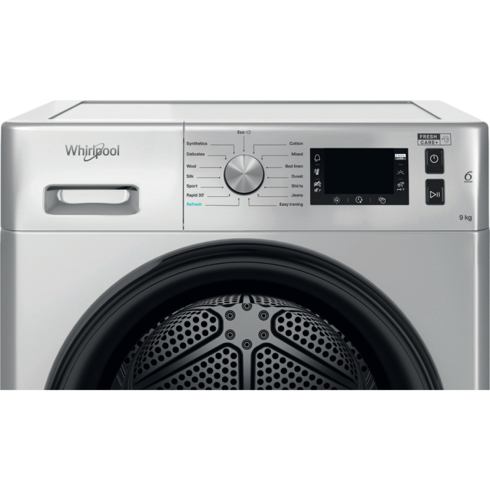 Whirlpool 9KG 1400rpm Heat Pump Dryer - Silver | FFTM229X2SKUK