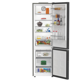Whirlpool Fridge Freezer, Frost Free - Black | WHK26403XBR6UK