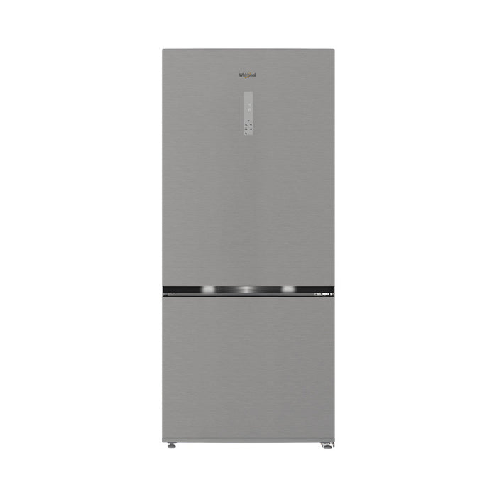 Whirlpool 70/30 Freestanding No Frost American Fridge Freezer - Pearl Inox | WHK26613X5UK