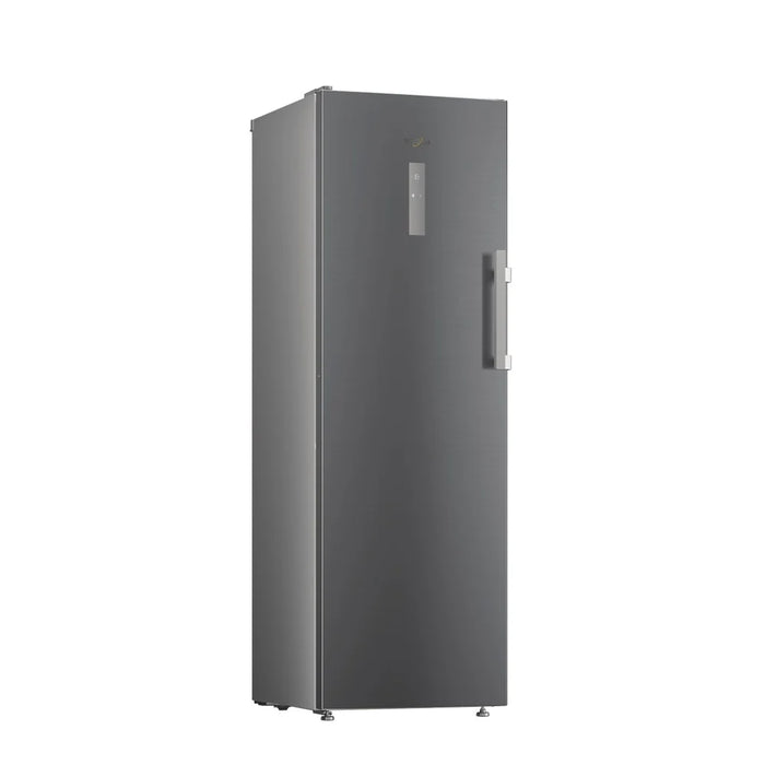 Whirlpool 187cm Tall Frost Free Larder Freezer 286L with On-Door Touch Display and Quick Freeze - Inox | WHMFF6312XP5UK