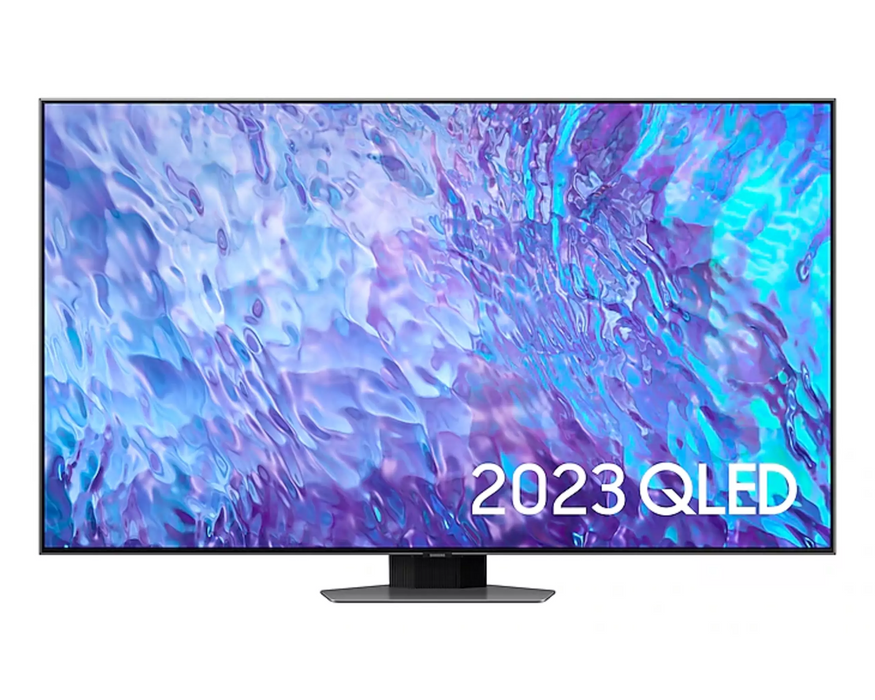 Samsung 75” Q80C QLED 4K HDR Smart TV (2023) | TTT QE75Q80CATXXU