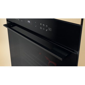 Whirlpool W7 Built-in Electric Pyrolytic Single Oven - Black | WOI78FPT1SBA