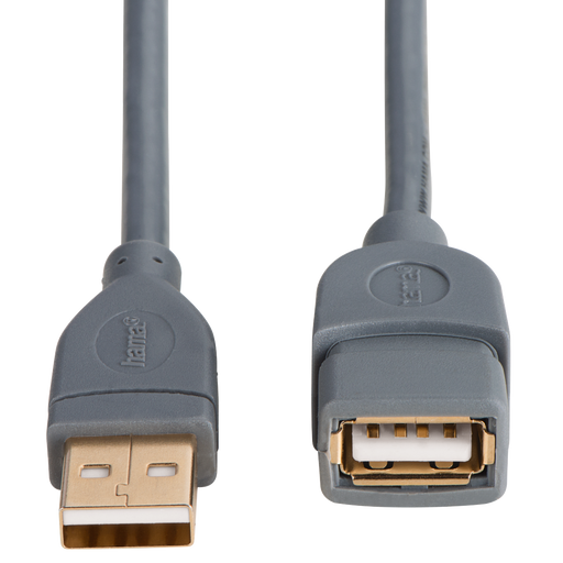 HAMA USB 2.0 1.8M Extention Lead - Grey | 045040