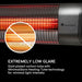 Blumfeldt Dark Wave Infra Red Patio Heater 2000W | 10033810