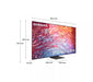 SAMSUNG 55 inch QN700B 8K UHD HDR NEO QLED Smart TV || QE55QN700BTXXU