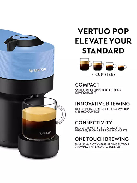 MAGIMIX Nespresso Vertuo POP Coffee Machine - Pacific Blue | EDL 11731