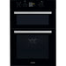 INDESIT ARIA COLLECTION BUILT IN DOUBLE OVEN - BLACK | IDD 6340 BL