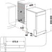 INDESIT 10 PLACE SLIMLINE DISHWASHER - WHITE | DSFE1B10UK