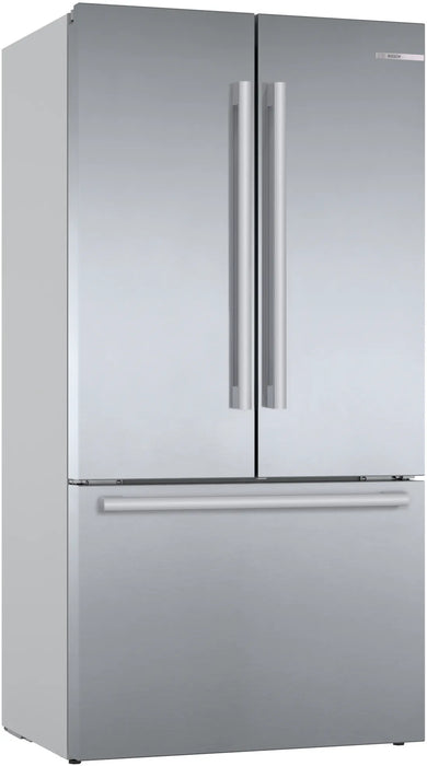 BOSCH Series 8 French Door Bottom Freezer 183cm (H) x 90.5cm (W) Stainless Steel | KFF96PIEP