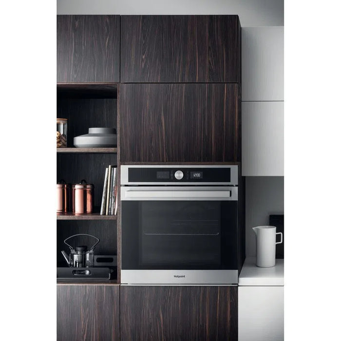 HOTPOINT Class 5 Pyro Built-in Electric Single Oven | SI5854PIX