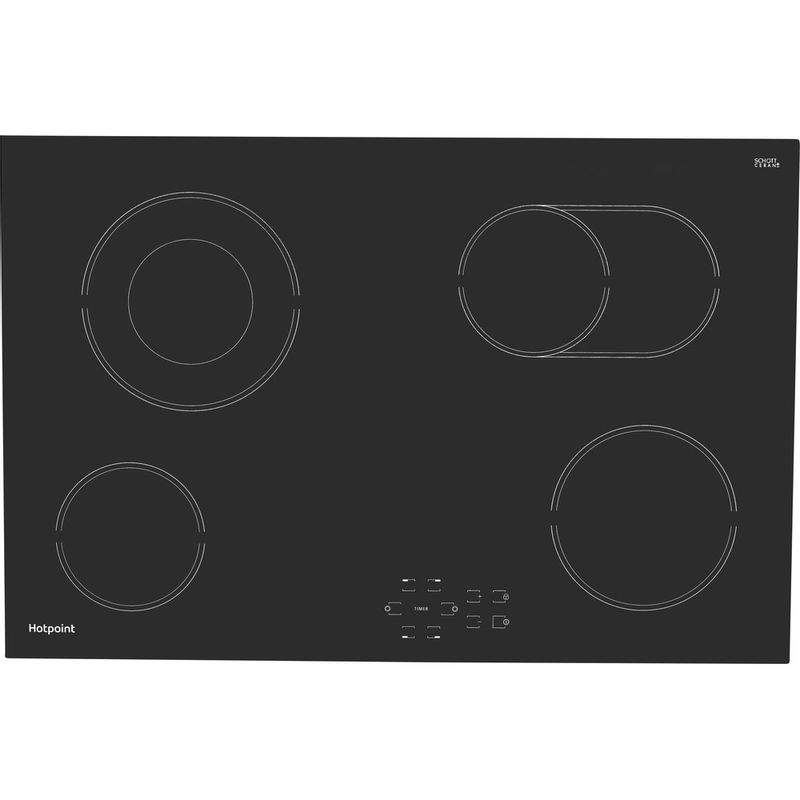 HOTPOINT 77cm Ceramic Hob 4 Cooking Zones | HR724BH — IRWINS MEGASTORE