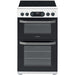 Hotpoint 50cm Electric Ceramic Cooker - White | HD5V93CCW/UK