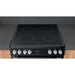HOTPOINT 60CM Double Oven Electric Cooker Ceramic - Black | HDT67V9H2CB/UK
