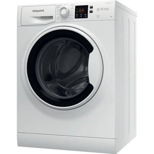 HOTPOINT 8KG Freestanding Washing Machine White NSWA845CWWUKN