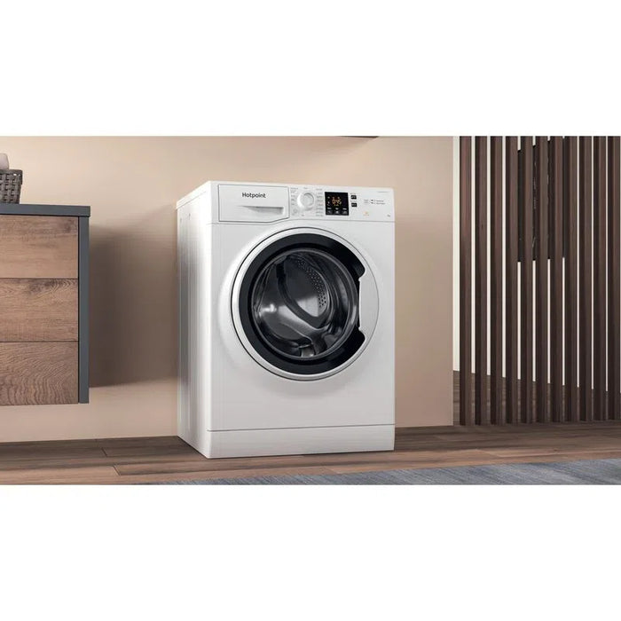 HOTPOINT 8KG Freestanding Washing Machine - White | NSWA845CWWUKN