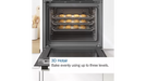 Bosch Series 2 built-in oven 60 x 60 cm Black || HHF113BA0B