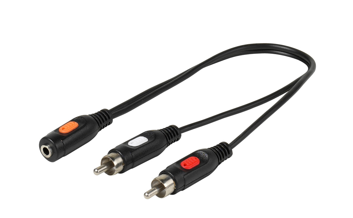 VIVANCO Audio Adapter RCA TO 3.5mm - 0.2m | 46043