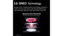 LG QNED81 50" 4K Ultra HD Smart QNED TV | 50QNED816QA.AEK