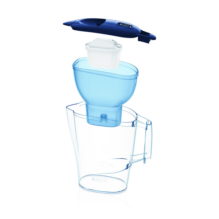 BRITA Aluna 2.4L Water Filter Jug & Cartridge Blue | S0501 — IRWINS  MEGASTORE