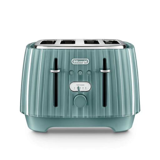 DELONGHI BALLERINA 4 SLICE TOASTER - GREEN | CTD4003.GR