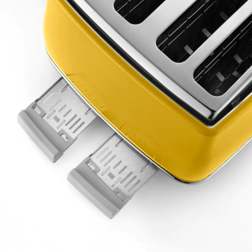 DELONGHI Icona Capitals 4 Slice Toasted - Yellow | CTOC4003Y