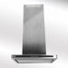 LUXAIR 60cm Premium Slimline Cooker Hood with Black Glass Door, Touch Controls in Stainless Steel | LA-60-LINEA-SS