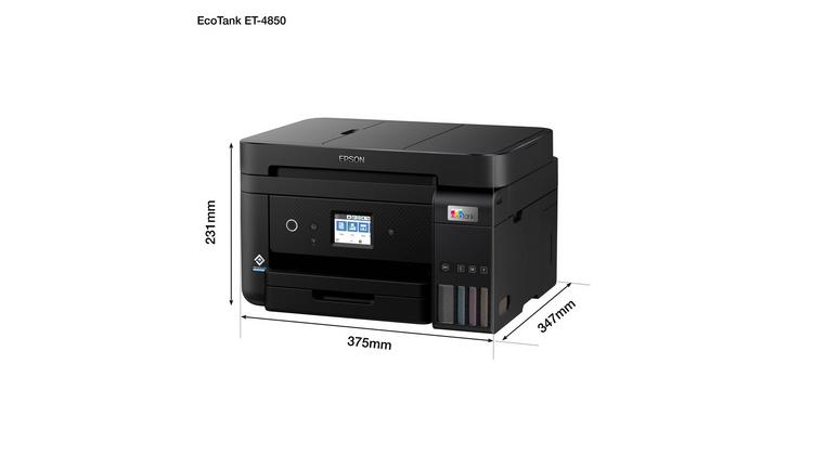EPSON ET-4850 Eco Tank Printer - Black | C11CJ60401