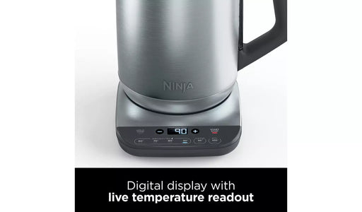 NINJA Perfect Temperature Kettle Stainless Steel | KT201UK