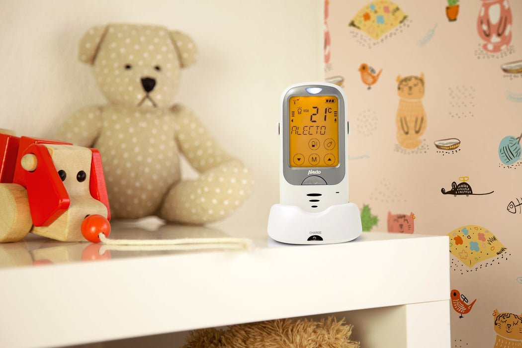 Alecto DBX-68 Long Range Outdoor Baby Monitor - White/Anthracite | EDL A003454