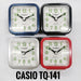 CASIO TQ141 ALARM CLOCK TE6810 - Black, Blue, Red, White | TQ141