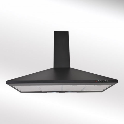Luxair 110cm Premium Range Cooker Hood Black || LA-110-STD-BLK