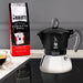 BIALETTI Moka Induction 4 Cup - Espresso Coffee Maker - Aluminium/Steel - Black | EDL 6934