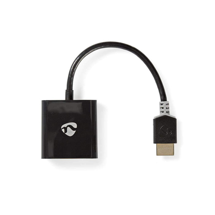 NEDIS HDMI to VGA Adapter 0.2m Lead - Black | 264391